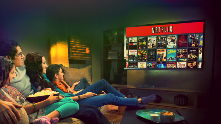 assistir filmes e séries com a família